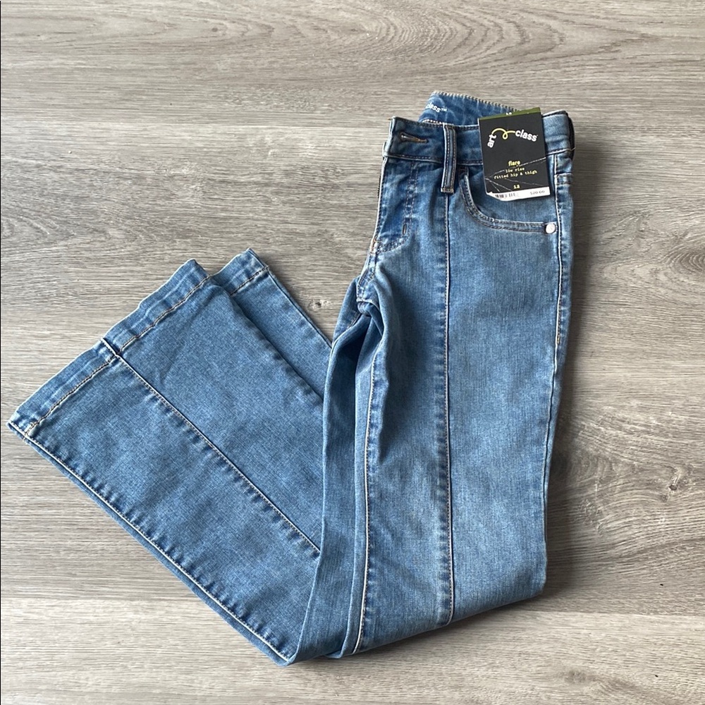 NWT Girls Flare Jeans